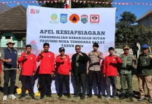 Hadapi Puncak Musim Kemarau 2026, Kemenhut, Pemprov NTB Siaga Karhutla