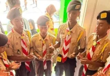Pramuka Jadi Wadah Pembentukan Karakter Siswa SMAN 2 Mataram