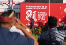 Upacara HUT Ke-81 Kemerdekaan RI, Kanwil Kemenkum NTB Perkuat Semangat Pengabdian