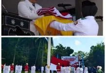Upacara HUT ke-81 RI di Lombok Timur Berlangsung Khidmat