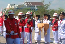 Upacara HUT ke-81 RI di Lombok Tengah Berjalan Khidmat dan Lancar