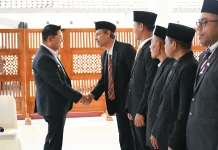 61 Pj Kades Dilantik, Bupati Lombok Timur Tekankan Netralitas Pilkades
