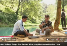 Tebuk Jadi Senjata Baru Telaga Biru Pikat Pengunjung