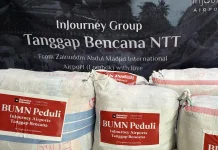Solidaritas untuk Korban Bencana NTT, Bandara Lombok Salurkan Bantuan