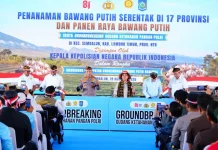 Polri Dorong Percepatan Swasembada Bawang Putih di Sembalun