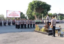 Polres Lombok Timur Gelar Sertijab Sejumlah Pejabat Utama dan Kapolsek