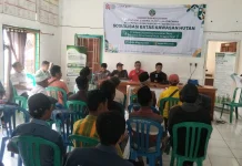 BPKH Wilayah VIII Sosialisasi Batas Kawasan Hutan di Desa Ntoke
