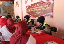 Polwan Polda NTB Gelar Baktikes dan Anjangsana dalam Rangka Hari Polwan ke-78