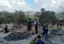Polisi Olah TKP Kebakaran Sade, Kerugian Sementara Ditaksir Rp34 Miliar