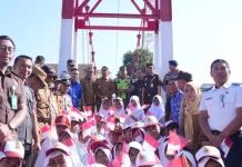 Tiga Jembatan Garuda Perintis Merah Putih di Kota Bima Diresmikan
