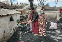 Tabungan Rp100 Juta Milik Warga Sade Ludes Terbakar, Tersisa Rp5 Juta
