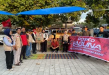 PDIP NTB Buka Posko Bantuan Korban Kebakaran Desa Adat Sade Lombok Tengah