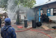 Gudang Alat Musik di Cakranegara Terbakar, Kerugian Masih Didata