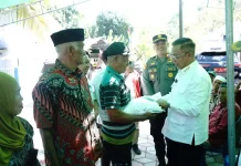 Wali Kota Bima Salurkan 7,2 Ton Beras