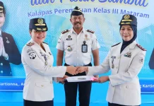 Elang Kartini Gantikan Udur Martionna sebagai Kalapas Perempuan Mataram