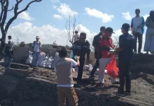 Pascakebakaran Sade, Dinkes Loteng Fokus Cegah Gangguan Pernapasan