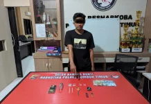 Satresnarkoba Polres Lombok Timur Amankan 1,32 Gram Sabu di Sambelia