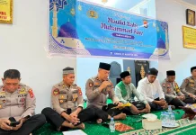 Maulid Nabi, Polres Bima Kabupaten Perkuat Nilai Humanis Polri Presisi