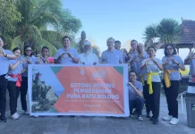 Satu Dekade Aruna Senggigi, Kepedulian Menyentuh Dua Rumah Ibadah