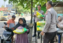 Dukung Ketahanan Pangan, Polres Bima Kota Jual Beras SPHP