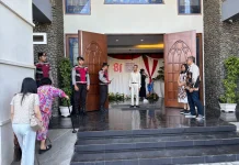 Sat Samapta Polresta Mataram Amankan Gereja dan CFD Udayana