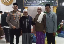 Hadiri Maulid Nabi di Pagutan Barat, Kapolsek Mataram Ajak Warga Waspadai Hoaks