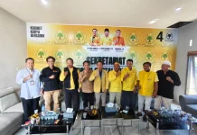 Bawaslu KLU Konsolidasi dengan Golkar, Soroti Perubahan Aturan Kepemiluan