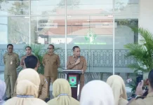 Apel Kesiapan Pelayanan RSUD Kota Bima yang Baru, Wali Kota Tetankan Pelayanan