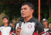 PBVSI Lombok Utara Dorong Setiap Sekolah Miliki Lapangan Voli Standar