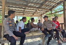 Sat Binmas Polres Bima Kota Ajak Warga Bersama Jaga Kamtibmas