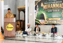 Bupati Lotim Paparkan Target Pembangunan saat Maulid di Tetebatu