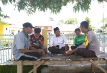 Duduk Bersama, Bhabinkamtibmas Lere Bima Serap Keluhan dan Aspirasi Warganya