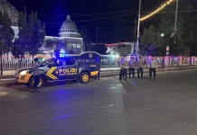 Polres Bima Kota Bubarkan Balap Liar di Jalan Soekarno Hatta