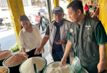 BULOG Pantau Pasar Renteng, Pastikan Stok Beras Jelang Maulid Aman