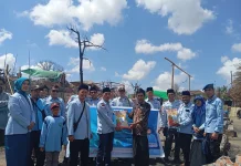 BKPRMI NTB Bergerak Bantu Warga Terdampak Kebakaran Sade