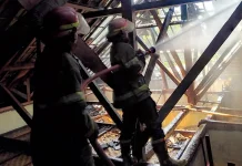 Rumah Warga di Suralaga Terbakar, Kerugian Ditaksir Puluhan Juta