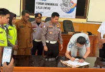 Tekan Angka Kecelakaan, Satlantas Polres Bima Kota Gandeng Sejumlah Instansi