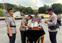 Sejumlah Pejabat Polresta Lombok Tengah, Berganti