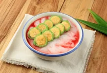 Es Pisang Ijo, Kudapan Nikmat saat Cuaca Panas