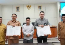 Pemda Lombok Utara Lakukan PKS Payroll Gaji PPPK KLU dengan BPR NTB