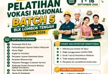 BLK Lombok Tengah, Siapkan Pelatihan Keterampilan untuk Pencari Kerja