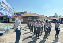 Meriahkan HUT Lantas ke-71, Polisi Cilik Se-Pulau Sumbawa Diuji Ditlantas Polda NTB