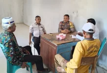 Bhabinkamtibmas Woro-Bima Rangkul Warga untuk Jaga Kamtibmas
