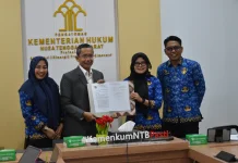 Kemenkum NTB, Harmonisasi Pergub Tata Kelola RSUD NTB