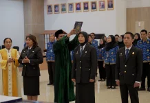 Lantik 3 Pejabat Nonmanajerial, Ini Penekanan Kakanwil Kemenkum NTB