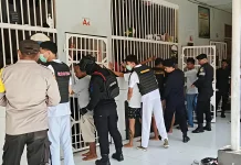 Razia Gabungan di Rutan Raba, WB dan Pegawai Jalani Tes Urine
