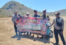 Polsek Kawasan Mandalika Ingatkan Warga Tak Bakar Lahan Cegah Karhutla