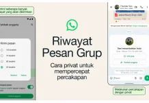 Riwayat Pesan Grup WhatsApp, Begini Cara Kerjanya
