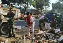 Karya Bhakti di Pasar Tanjung Menjaga Nadi Ekonomi