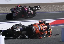 Nyaris Tak Terkejar, Pedro Acosta Gagal Finis Usai Terjatuh di Tiga Lap Terakhir